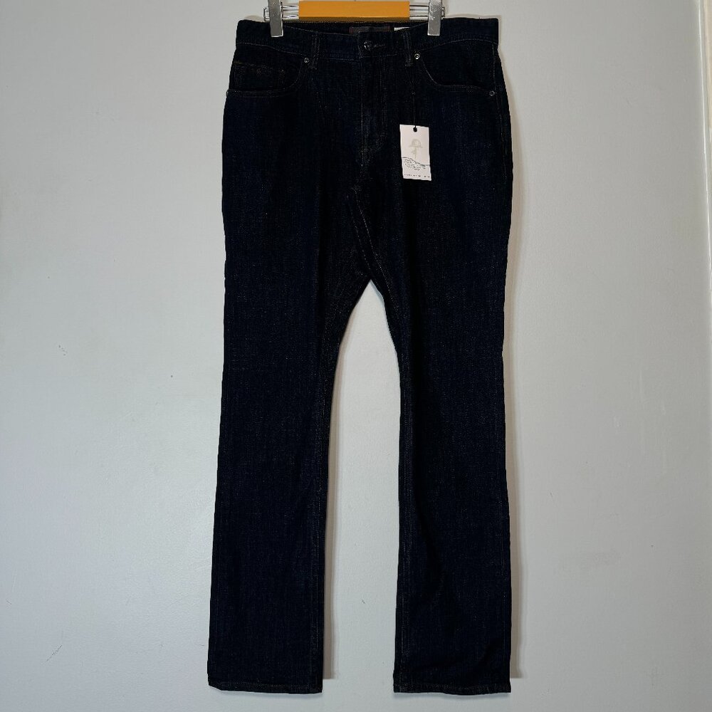 NWT Robert Graham Koch Perfect Indigo 32 Denim Jeans The Perfect Fit New